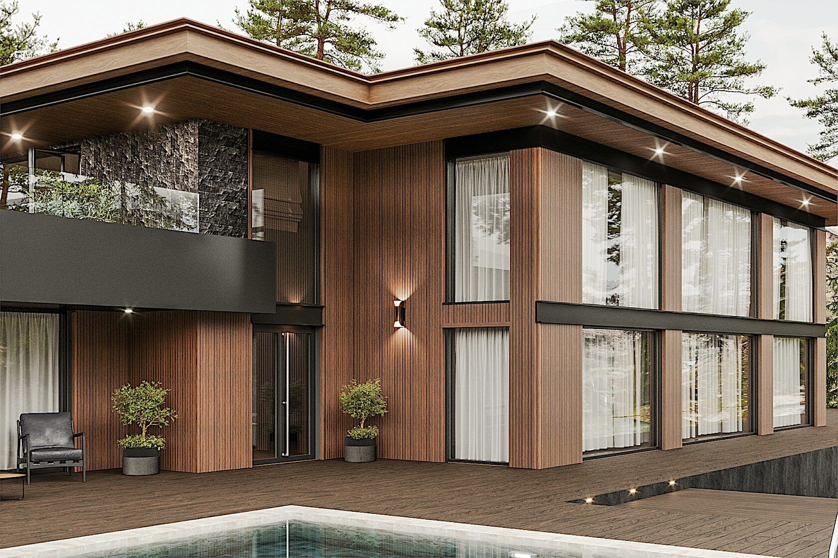 Terras & gevel