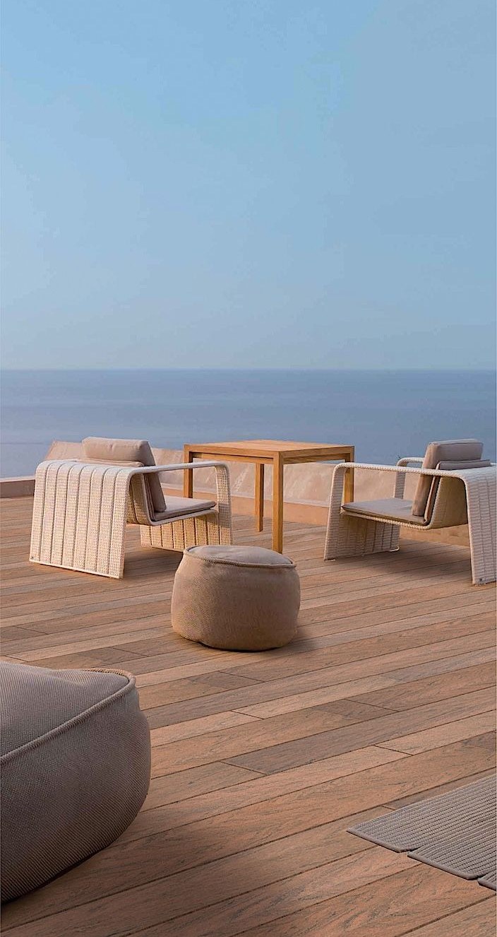 Terras aan de Middellandse Zee